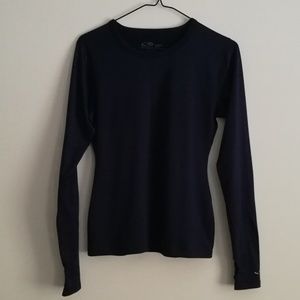 Navy Fleece Lined Shirt